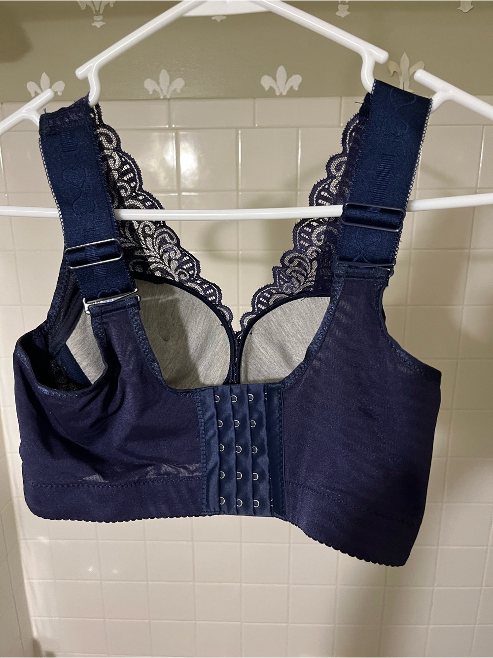 Lace Push-Up Bra Duo - Red & Navy Bundle - Picture 3 of 15